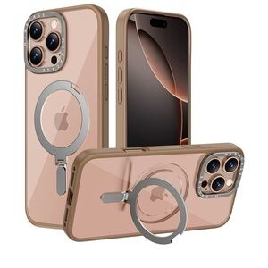 Apple iPhone Case with Ring Holder - clear